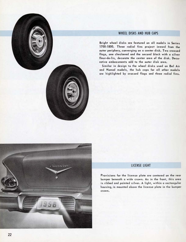 1958 Chevrolet Engineering Features Booklet Page 9